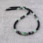 שרשרת לגברים עם אבני חן