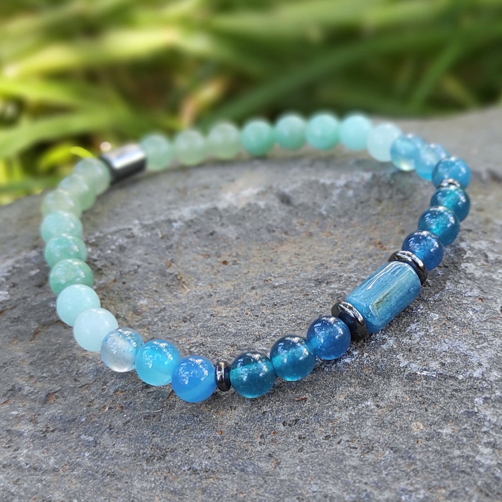 צמיד אוונטורין ואפטייט לאיזון רגשי ובהירות מחשבתית Soul Elements