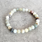 צמיד אמזונייט לשחרר מתח ולאזן רגשות | Soul Elements Holistic Jewelry Studio