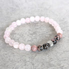 צמיד רוז קוורץ