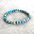 צמיד ג'ספר טורקיז לחשיבה יצירתית | Soul Elements Holistic Jewelry Studio