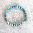 צמיד ג'ספר טורקיז לחשיבה יצירתית | Soul Elements Holistic Jewelry Studio