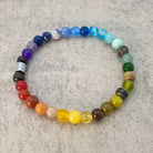 צמיד צ'אקרות, צמיד צ'אקרות צבעוני לאיזון אנרגטי ושלמות רוחנית