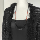 אבן טובה נגד עין הרע, שרשרת מאלה בעבודת יד עם אבנים מגנות להגנה מעין הרע וחוסן רגשי