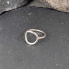 טבעת קארמה קלאסית לתחושת שלמות  עשויה מכסף סטרלינג 925