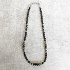 שרשרת מאלה עם אבנים שחורות וזהובות להגנה שפע ושינויים חיוביים