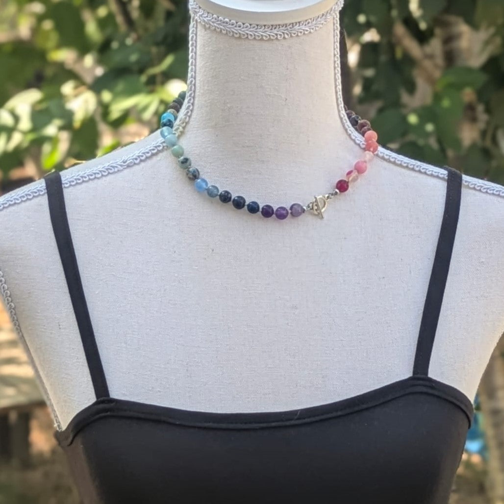 שרשרת צבעונית לנשים