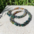 תכשיט אנרגטי צמיד אגת הודי לצמיחה רוחנית ואיזון, צמיד אגת הודי