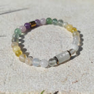 צמיד קריסטלים קוורץ ופלואורייט לבהירות מחשבה וזיכרון
, תכשיט לבהירות מחשבה