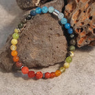 צמיד צבעני קרנליאן להנעת השראה ושמחה – SOUL ELEMENTS