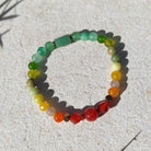 צמיד לאופטימיות, צמיד אבני חן גולמי לאופטימיות ביטחון עצמי והגשמה עצמית