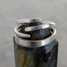 טבעת ספירלה להתחלות חדשות, טבעת כסף 925 ספירלה להתחלות חדשות כוח פנימי