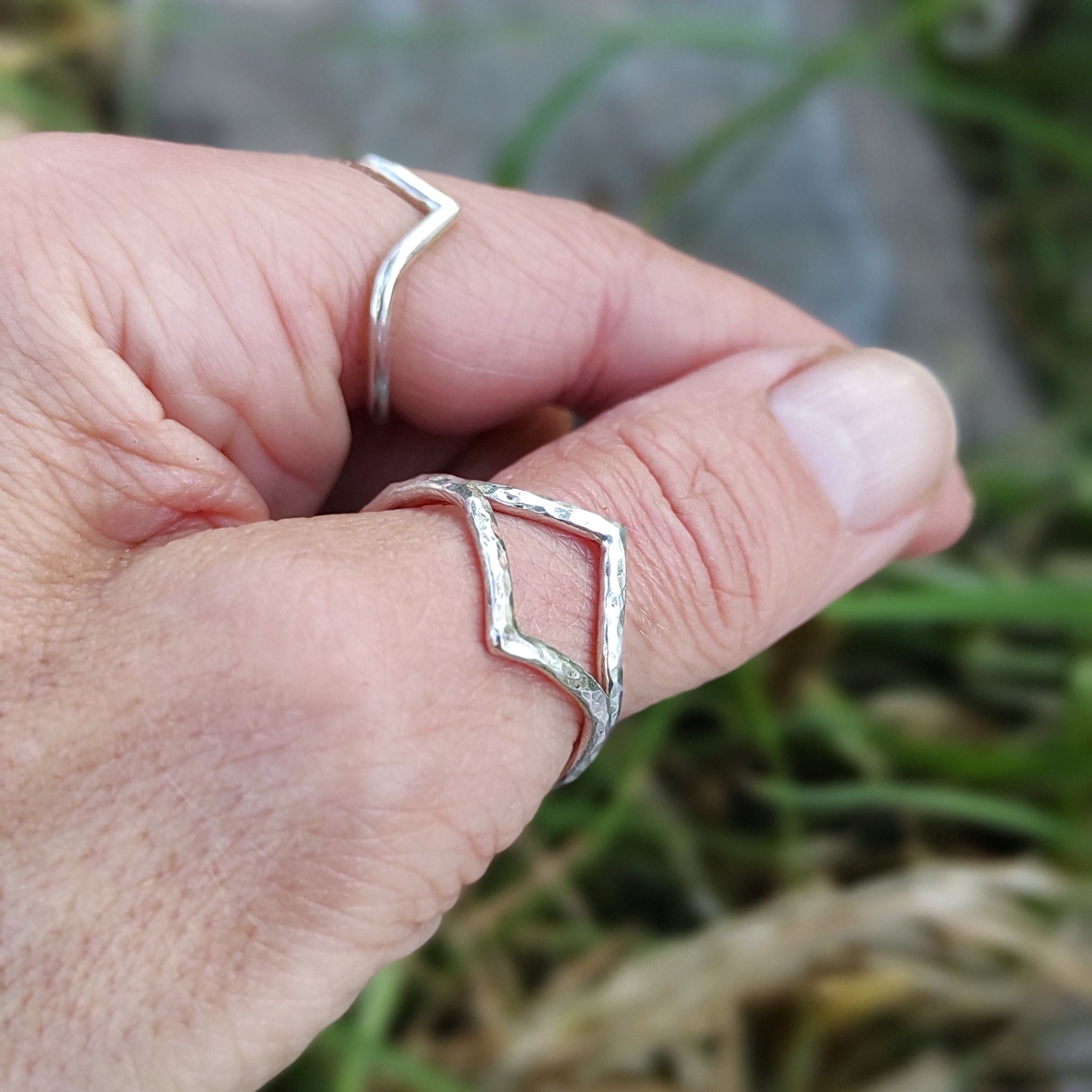 פרטי טבעת Wishbone מכסף 925 בעיצוב מתעקל כלפי מעלה לסמל תקווה משאלות ומזל טוב תכשיט עדין בעבודת יד