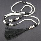 שרשרת הולייט עם אגת שחורה