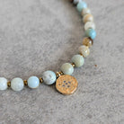 תכשיט סמלי אמזונייט כוכב הצפון כסף סטרלינג למצפן פנימי כיוון נכון והתמודדות עם פחדים