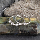 טבעת להרגעה וריכוז' מכסף סטרלינג להקלה על לחץ ומתח