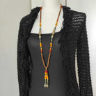 תכשיט בוהו צבעוני עץ וונגה אבני חן הרמת מצב רוח שמחת חיים