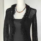 שרשרת אנרגטית עין הנמר ואבן לבה שחורה לביטחון עצמי קרקוע והגנה משלוח לכל הארץ