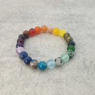 צמיד אבני חן בצבעי קשת לגילוי עצמי ואופטימיות