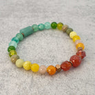 צמיד למצב רוח טוב, צמיד אבני חן טבעיות גולמיות למצב רוח טוב ואנרגיה חיובית