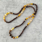  שרשרת הפיכה עין הנמר סיטרין וכלציית צהובה לשפע פרנסה והצלחה 2 סגנונות ענידה