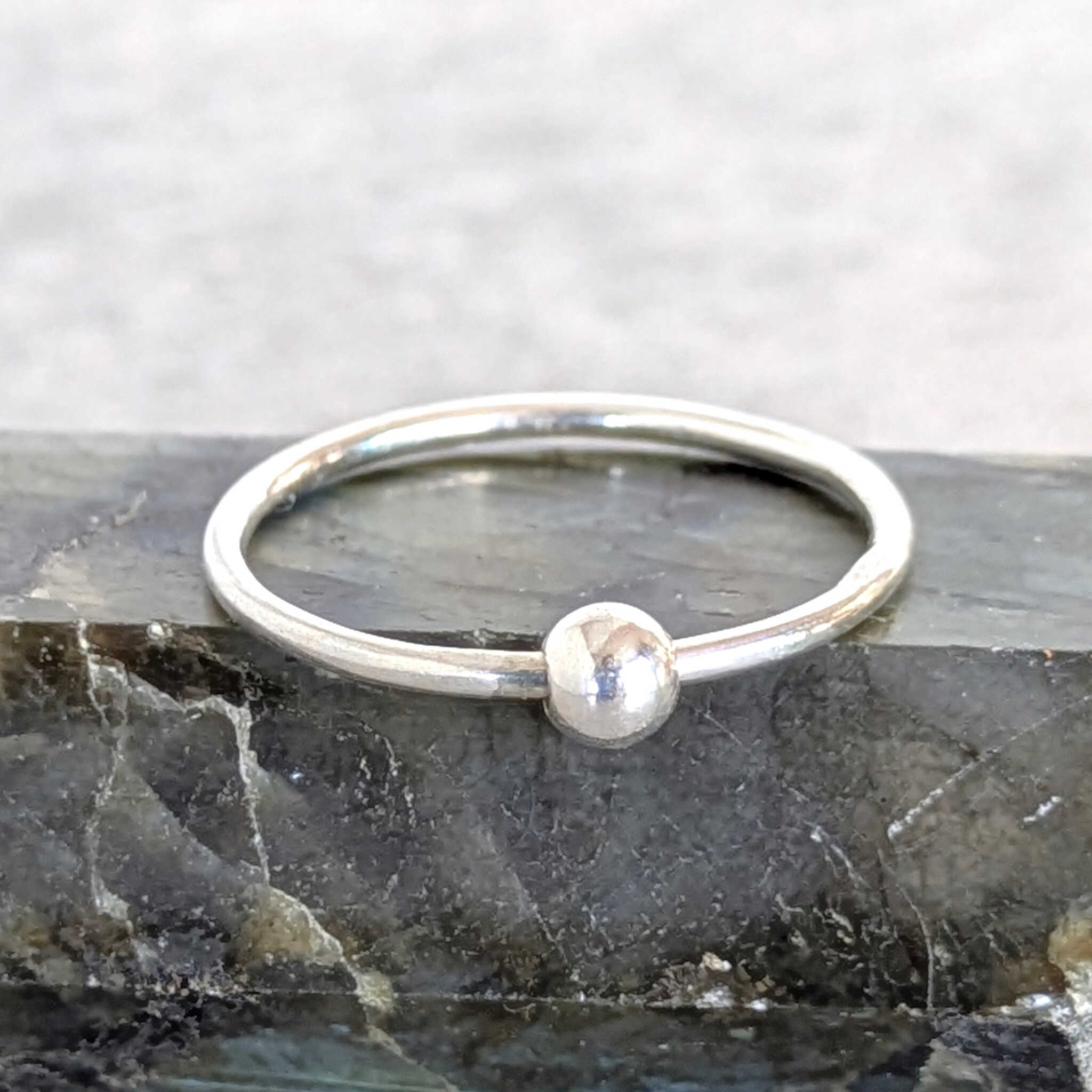 טבעת כסף לחרדה, כדור מסתובב